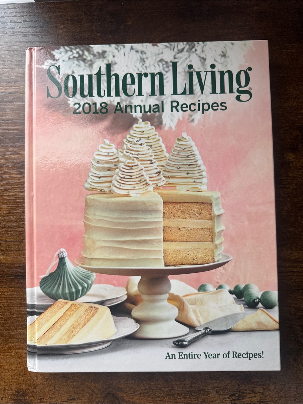 Southern Living 2018 Annual Recipes Cookbook - Pink Cover
